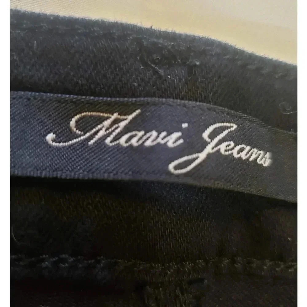 Mavi Kendra High Rise Straight Leg Black Jeans  Size 26 - Picture 7 of 12
